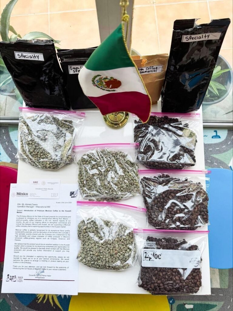 Casa Tostadora Briones’ Mexican Coffee Reaches the Embassy of Mexico in Kuwait