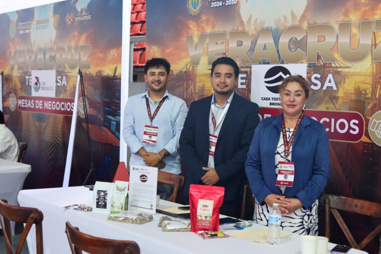 Casa Tostadora Briones impulsa el café mexicano en mesa de negocios con SEDECOP y la Dirección de Comercio Exterior